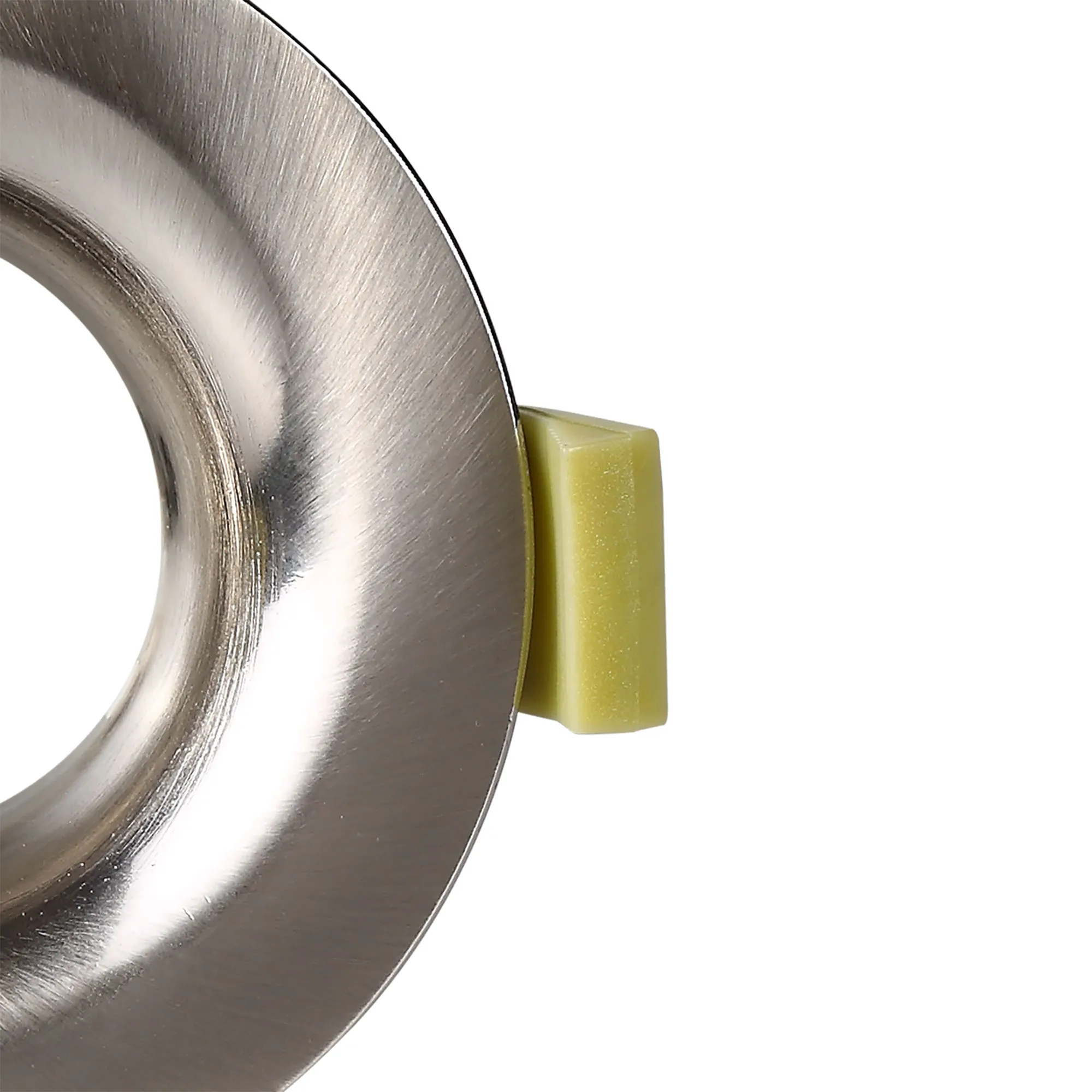 Bruve GU10 Recessed Round Satin Nickel IP65 Downlighter, Cut-Out 68mm DX200403  Dlux Bruve IP65